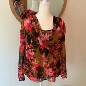 CAbi Mia Blouse SMALL Fall '21 #4251
